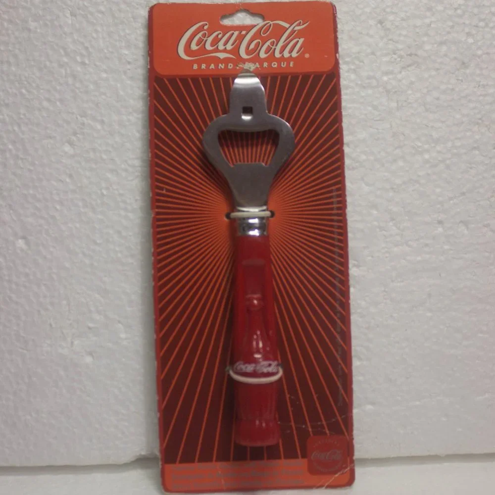 Coca Cola Bottle Opener Still on Card